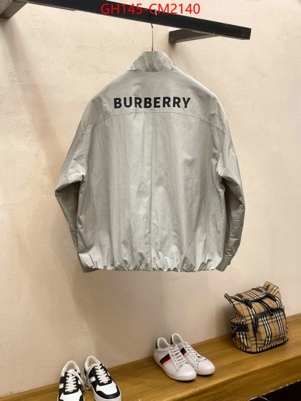 Clothing-Burberry for sale online ID: CM2140 $: 145USD