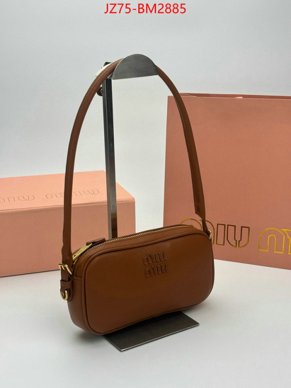 Miu Miu Bags(4A)-Handbag- replica every designer ID: BM2885 $: 75USD,