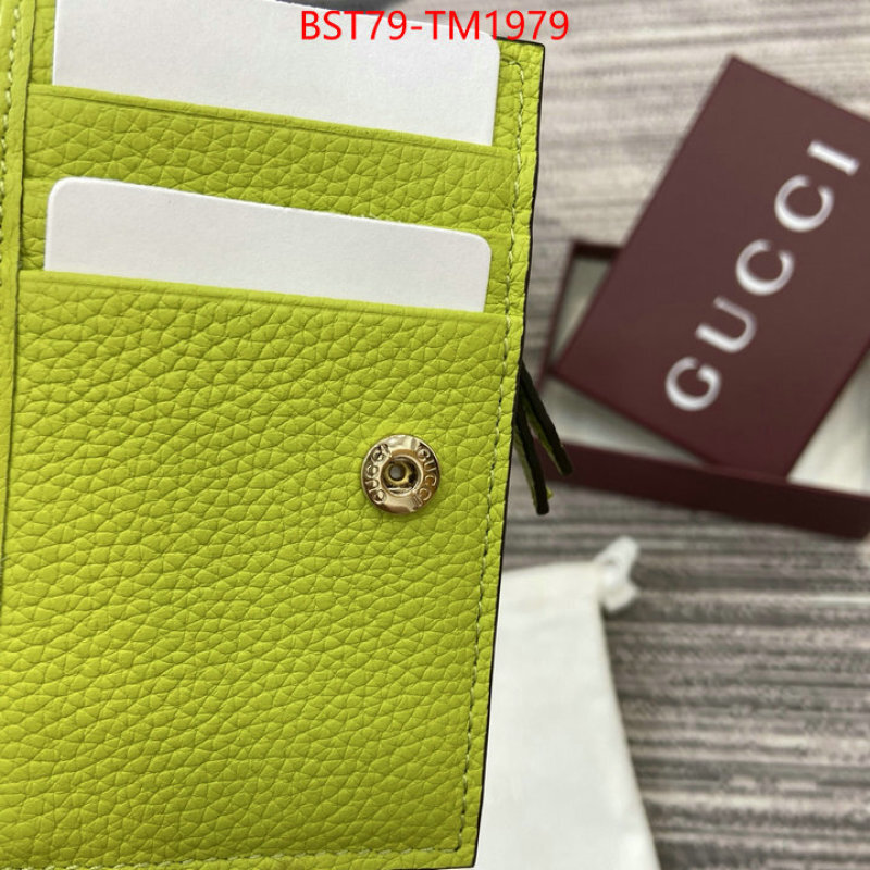 Gucci Bags(TOP)-Wallet- replica aaaaa designer ID: TM1979 $: 79USD,