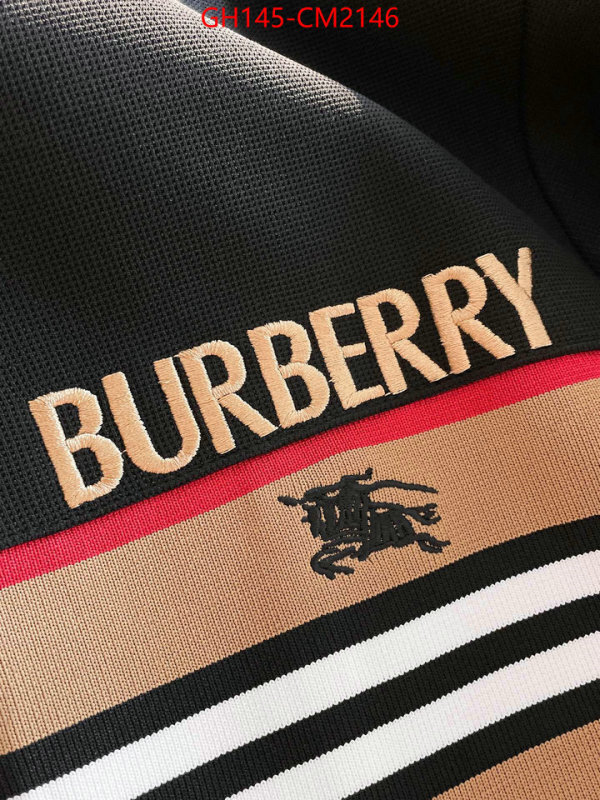 Clothing-Burberry replcia cheap ID: CM2146 $: 145USD
