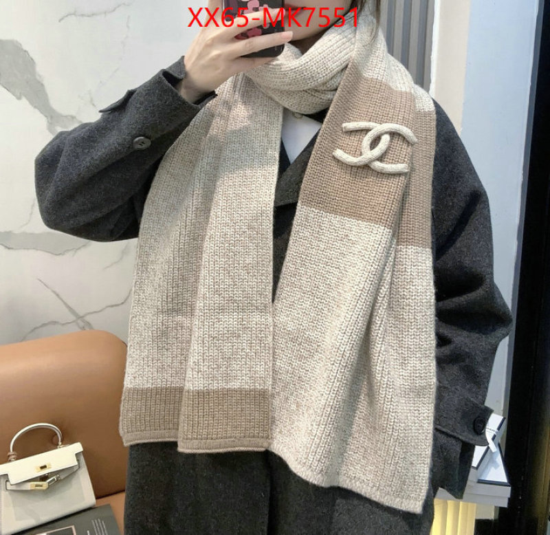 Scarf-Chanel wholesale replica shop ID: MK7551 $: 65USD