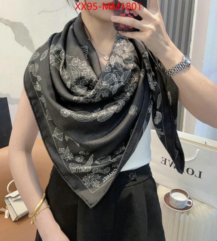 Scarf-Chanel 2024 perfect replica designer ID: MM1801 $: 95USD