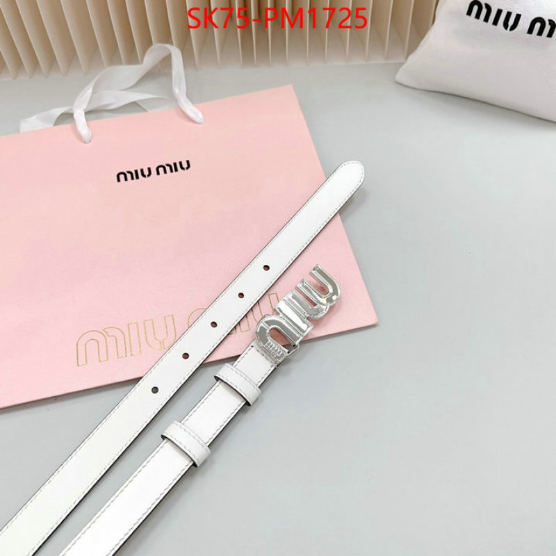 Belts-MIU MIU buy the best high quality replica ID: PM1725 $: 75USD