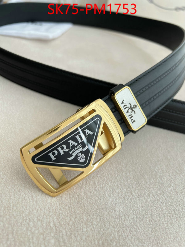 Belts-Prada best quality designer ID: PM1753 $: 75USD