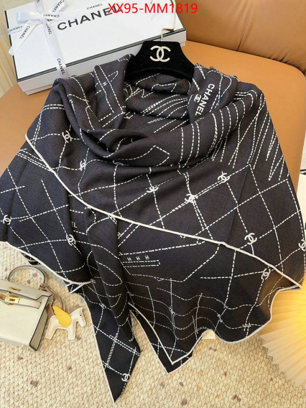 Scarf-Chanel where to buy high quality ID: MM1819 $: 95USD