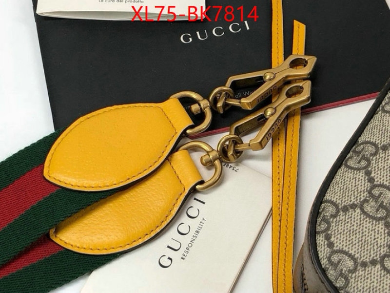 Gucci Bags(4A)-Crossbody- sell online luxury designer ID: BK7814 $: 75USD,