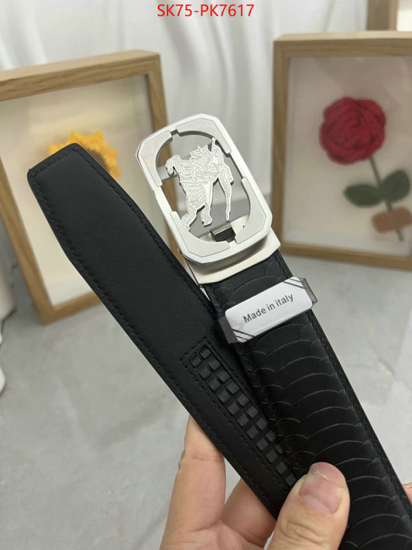 Belts-Burberry top 1:1 replica ID: PK7617 $: 75USD