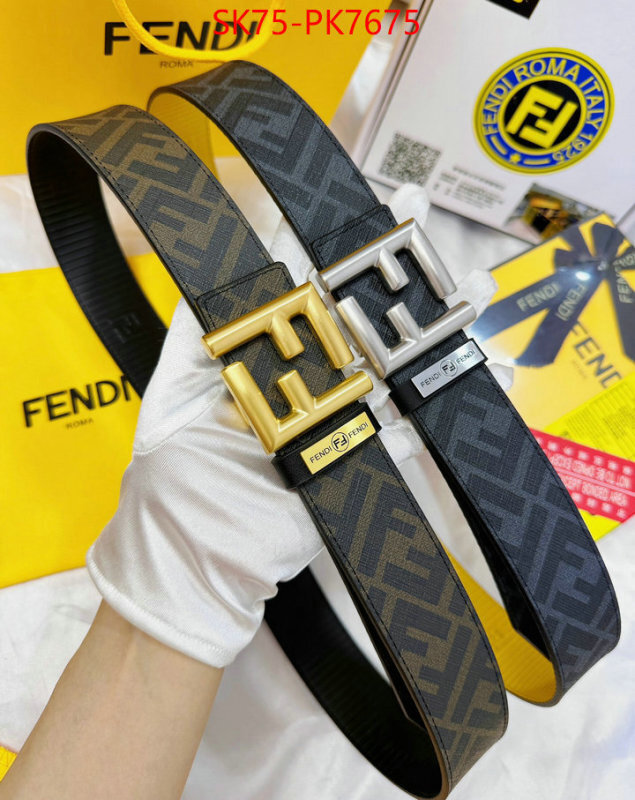 Belts-Fendi aaaaa quality replica ID: PK7675 $: 75USD