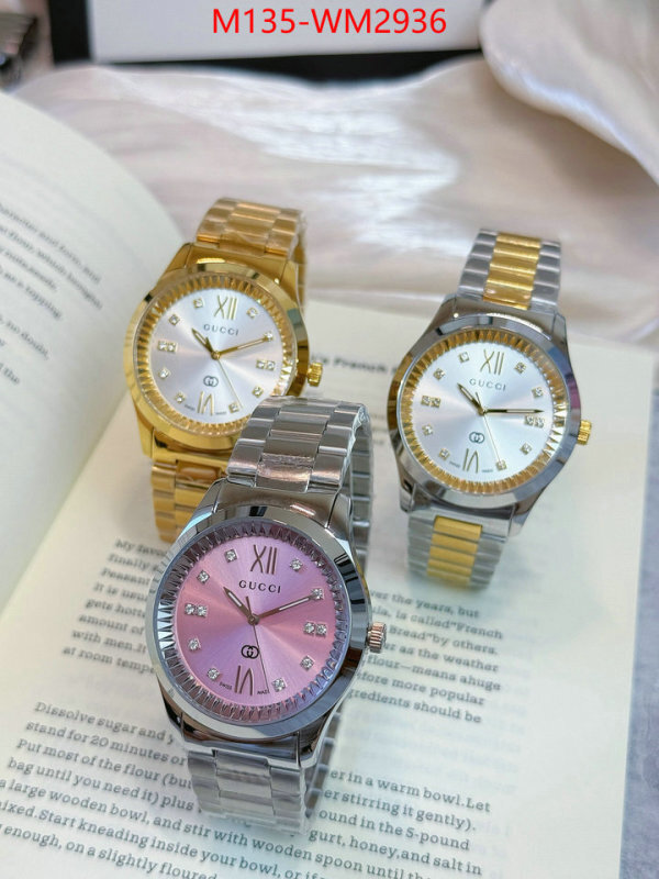 Watch(4A)-Gucci what best replica sellers ID: WM2936 $: 135USD-shoes yupoo Watch(4A)-Gucci what best replica sellers ID: WM2936 $: 135USD
