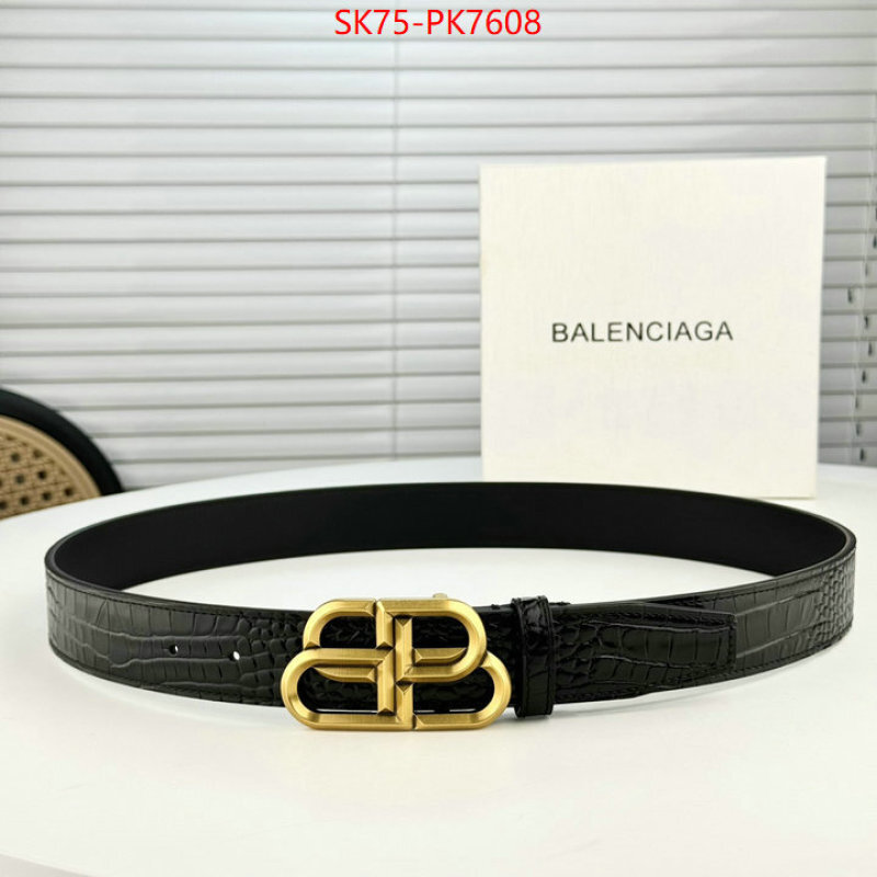 Belts-Balenciaga how to find replica shop ID: PK7608 $: 75USD