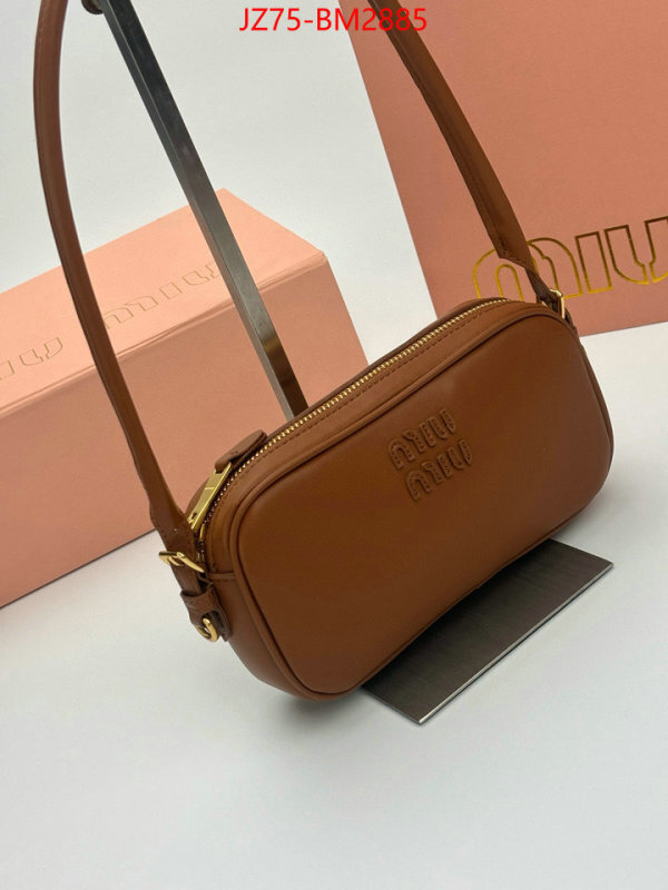 Miu Miu Bags(4A)-Handbag- replica every designer ID: BM2885 $: 75USD,