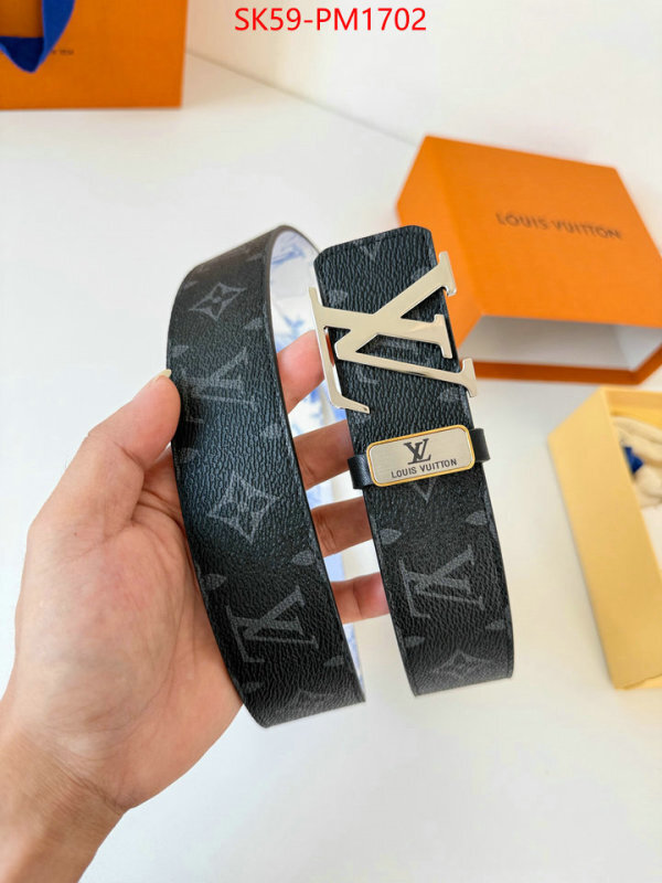 Belts-LV best quality fake ID: PM1702 $: 59USD
