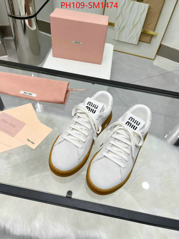 Women Shoes-Miu Miu mirror quality ID: SM1474 $: 109USD