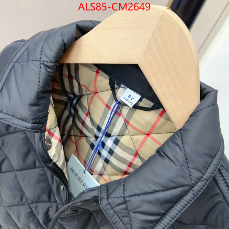 Kids clothing-Burberry knockoff ID: CM2649 $: 85USD