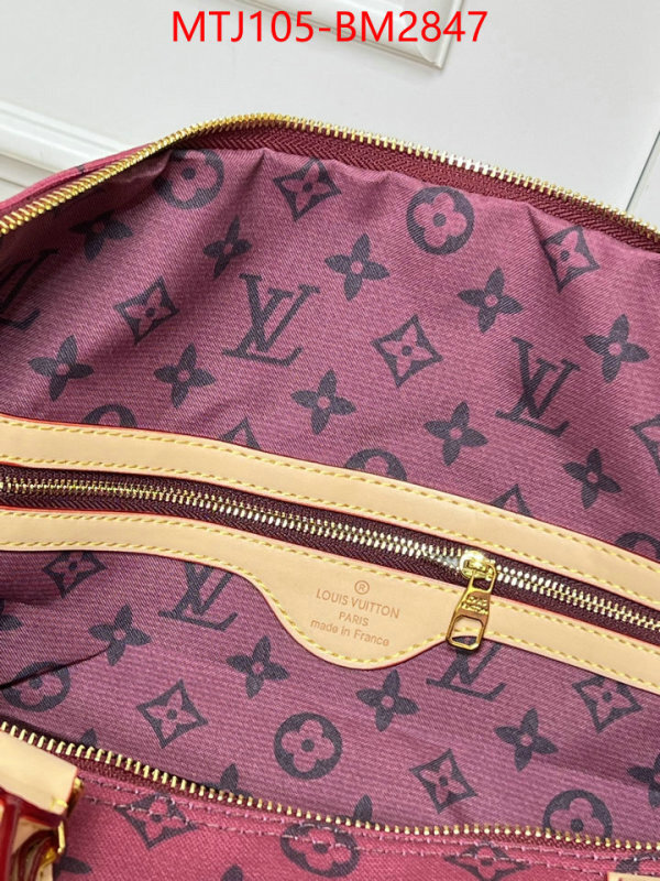 LV Bags(4A)-Keepall BandouliRe 45-50- the best affordable ID: BM2847 $: 105USD,