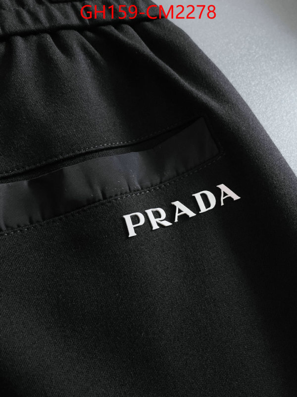 Clothing-Prada replcia cheap from china ID: CM2278 $: 159USD-shoes yupoo Clothing-Prada replcia cheap from china ID: CM2278 $: 159USD
