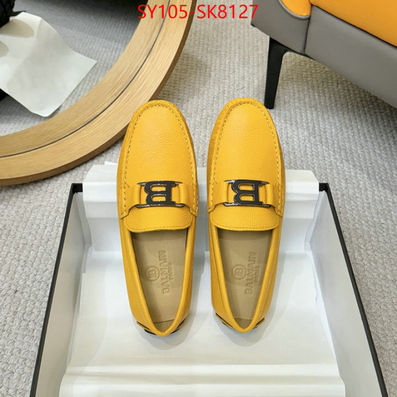 Men Shoes-Balmain counter quality ID: SK8127 $: 105USD-shoes yupoo Men Shoes-Balmain counter quality ID: SK8127 $: 105USD