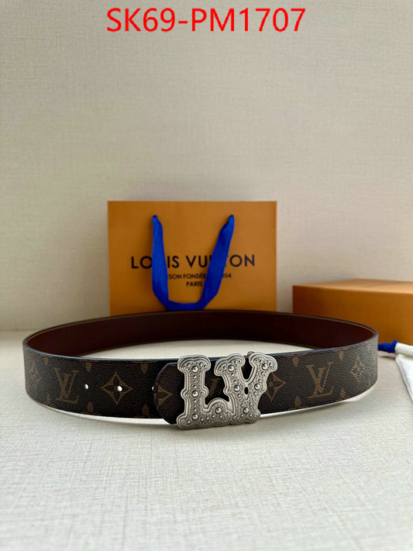 Belts-LV high quality replica designer ID: PM1707 $: 69USD