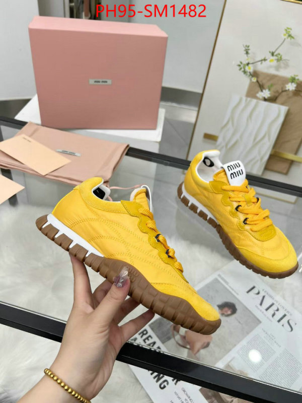 Women Shoes-Miu Miu top 1:1 replica ID: SM1482 $: 95USD