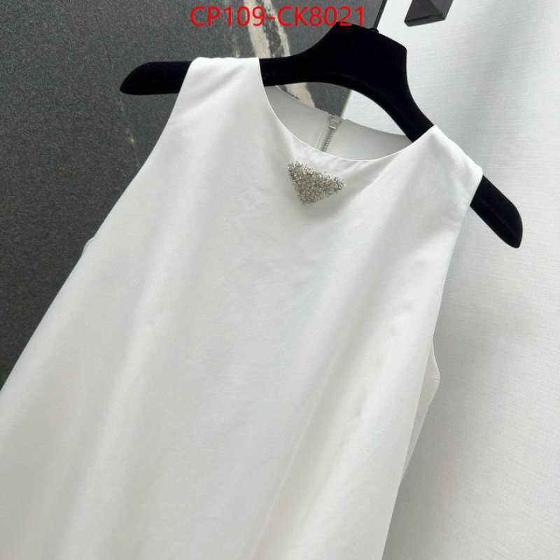 Clothing-Prada top fake designer ID: CK8021 $: 109USD