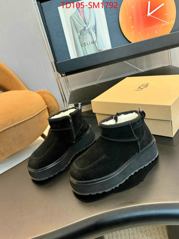 Women Shoes-UGG designer 1:1 replica ID: SM1792 $: 105USD