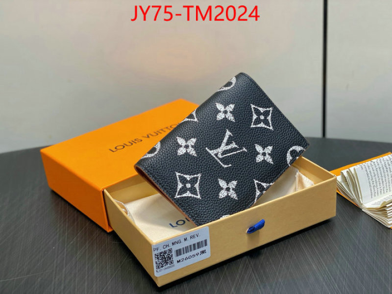 LV Bags(TOP)-Wallet cheap high quality replica ID: TM2024 $: 75USD,-shoes yupoo LV Bags(TOP)-Wallet cheap high quality replica ID: TM2024 $: 75USD,