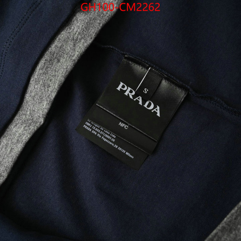 Clothing-Prada cheap ID: CM2262 $: 100USD