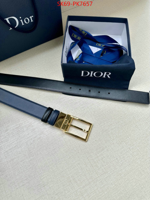 Belts-Dior high quality customize ID: PK7657 $: 69USD