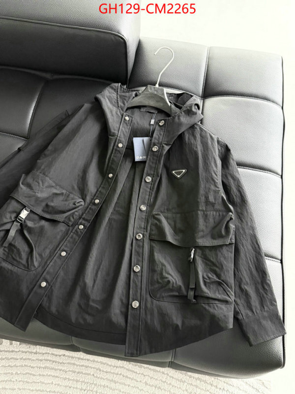 Clothing-Prada designer replica ID: CM2265 $: 129USD