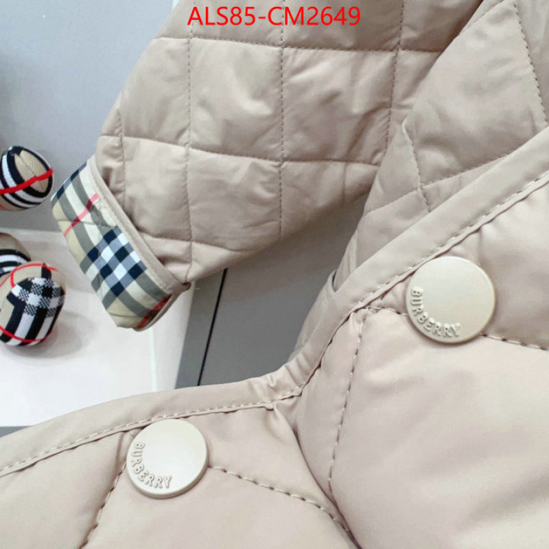 Kids clothing-Burberry knockoff ID: CM2649 $: 85USD
