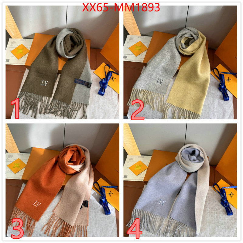 Scarf-LV top quality fake ID: MM1893 $: 65USD