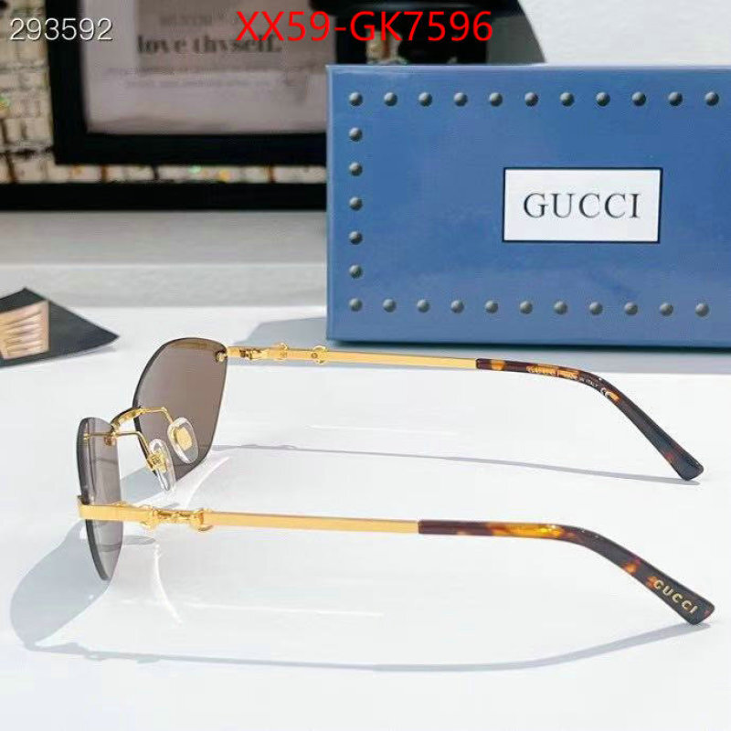 Glasses-Gucci high quality designer replica ID: GK7596 $: 59USD