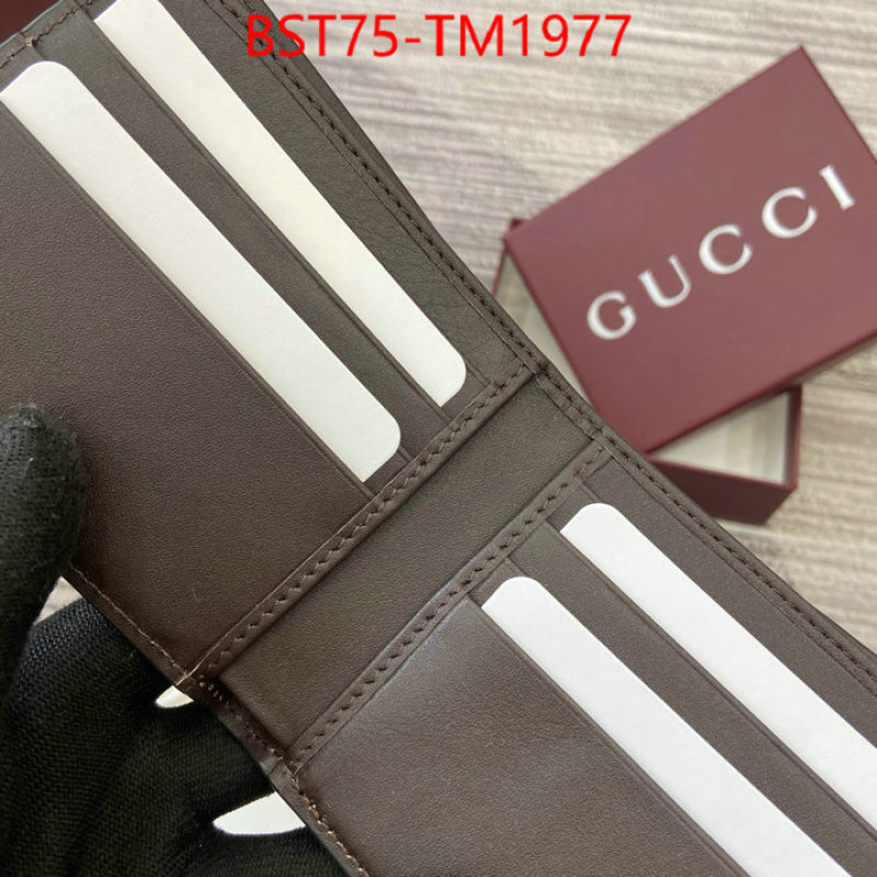 Gucci Bags(TOP)-Wallet- where can i buy ID: TM1977 $: 75USD,