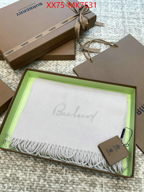 Scarf-Burberry sale outlet online ID: MK7531 $: 75USD