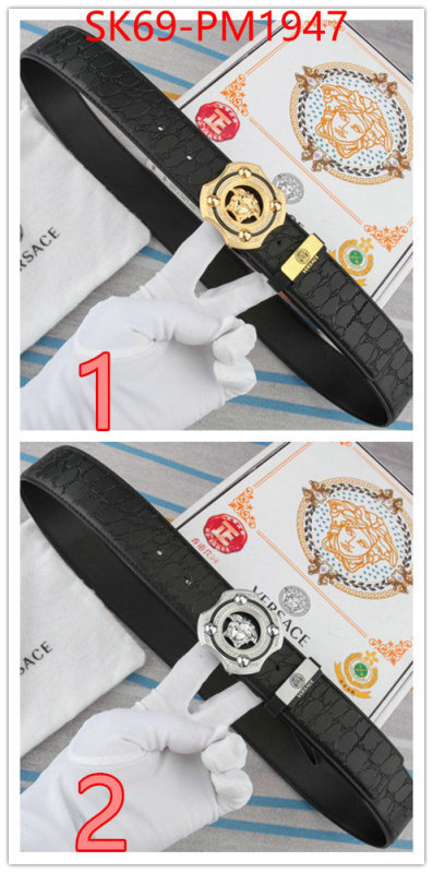 Belts-Versace 2024 aaaaa replica customize ID: PM1947 $: 69USD