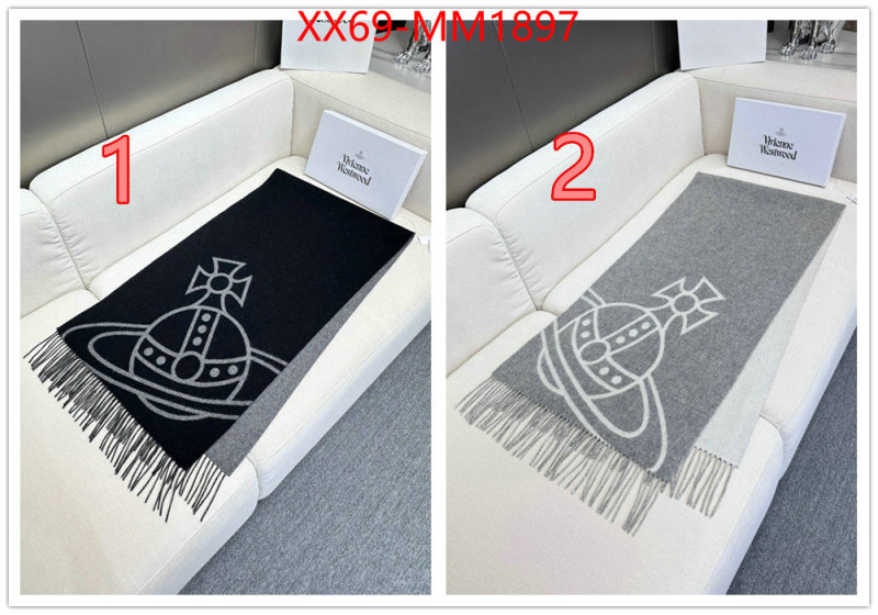 Scarf-Vivienne Westwood where could you find a great quality designer ID: MM1897 $: 69USD