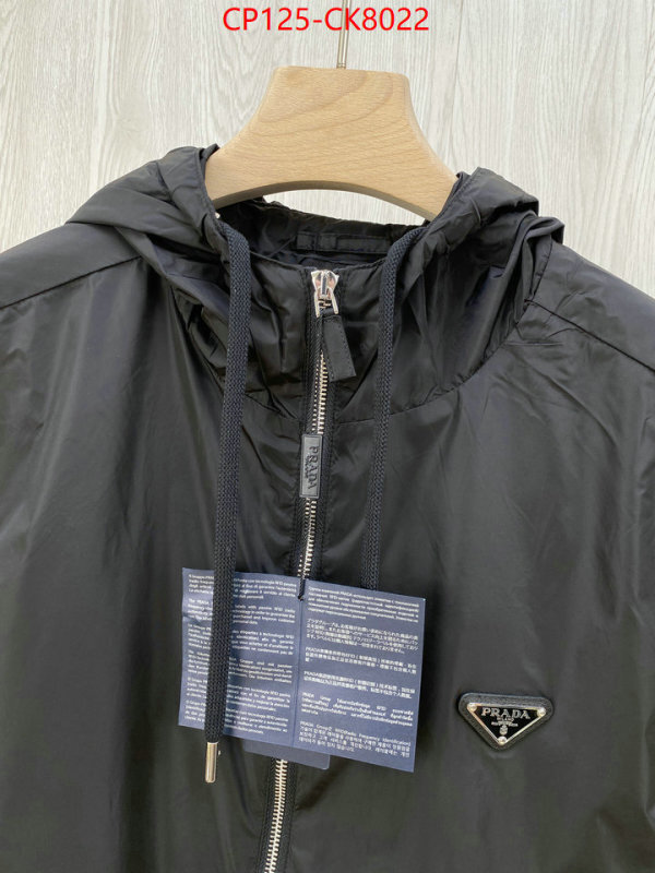 Clothing-Prada customize the best replica ID: CK8022 $: 125USD