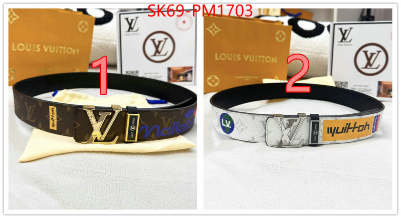Belts-LV sale outlet online ID: PM1703 $: 69USD