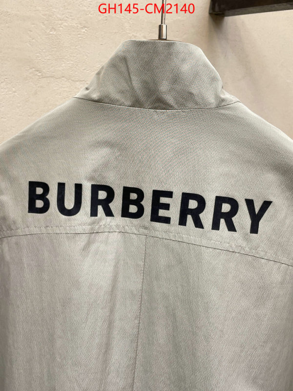 Clothing-Burberry for sale online ID: CM2140 $: 145USD