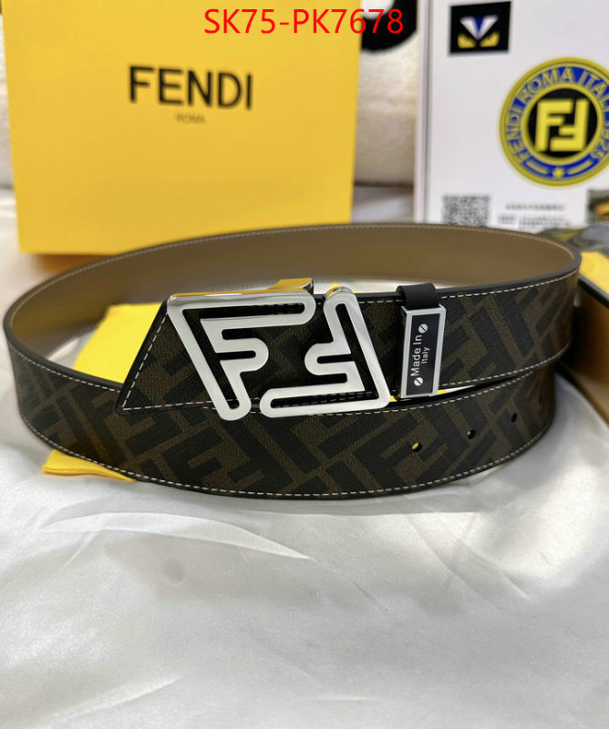 Belts-Fendi shop cheap high quality 1:1 replica ID: PK7678 $: 75USD