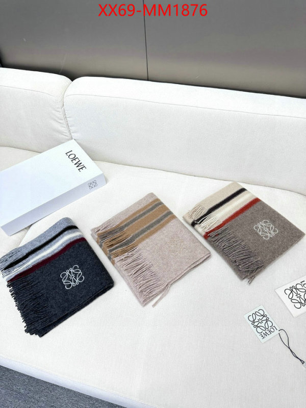Scarf-Loewe wholesale designer shop ID: MM1876 $: 69USD