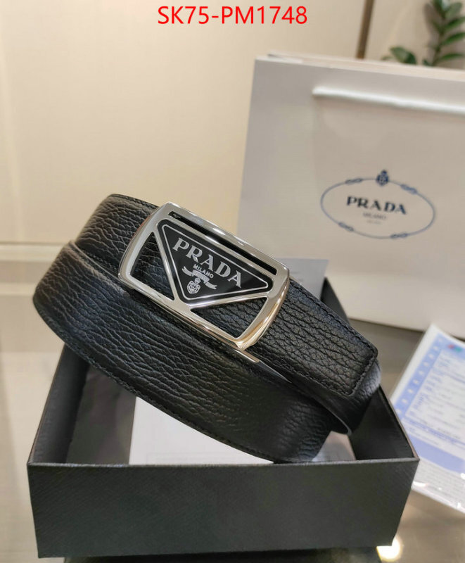 Belts-Prada shop ID: PM1748 $: 75USD