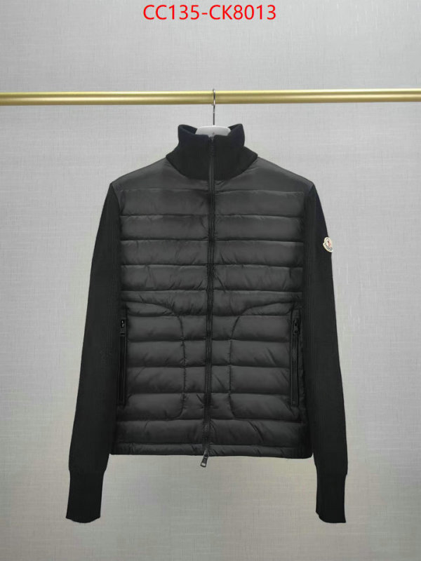 Down jacket Men-Moncler top quality replica ID: CK8013 $: 135USD