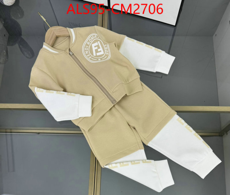 Kids clothing-Fendi designer ID: CM2706 $: 95USD