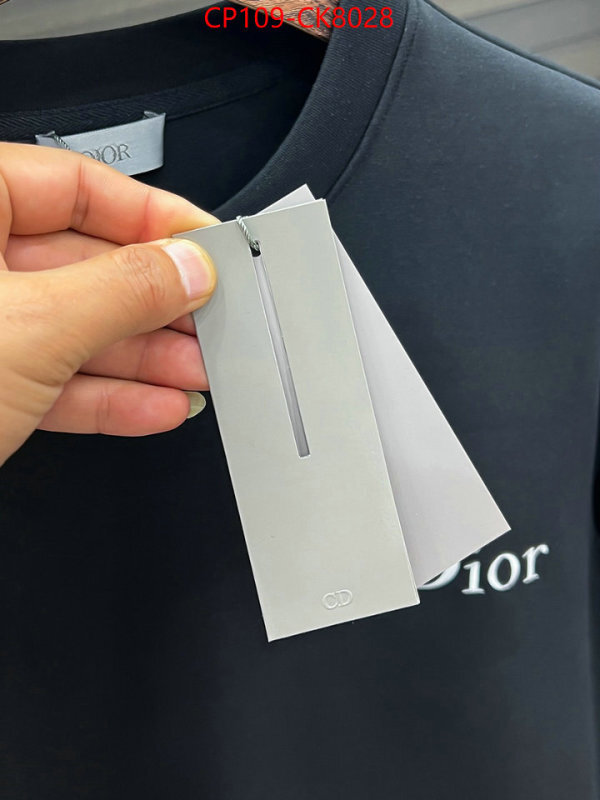 Clothing-Dior top quality ID: CK8028 $: 109USD