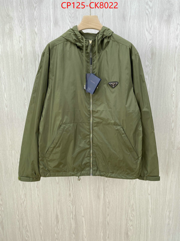 Clothing-Prada customize the best replica ID: CK8022 $: 125USD