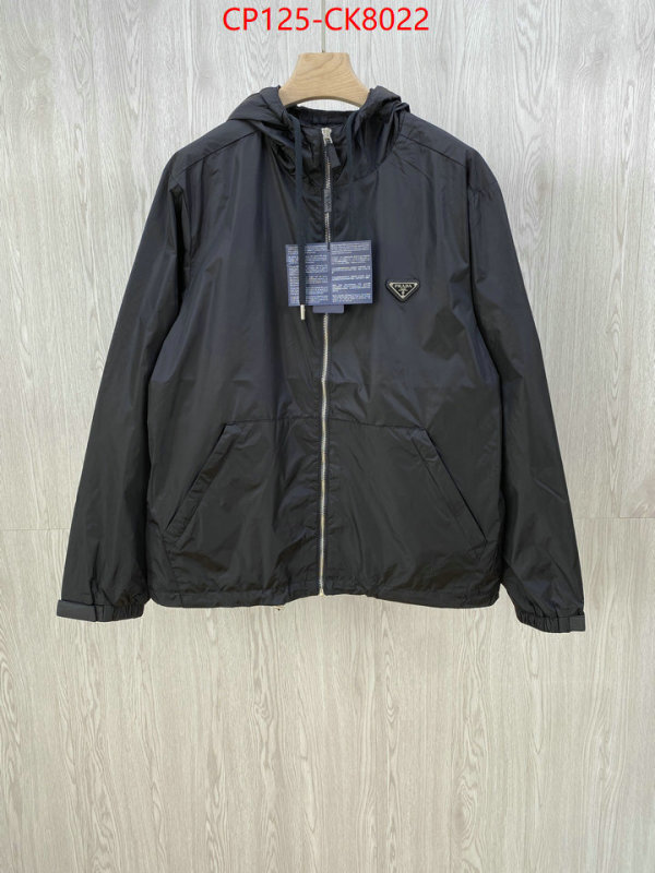 Clothing-Prada customize the best replica ID: CK8022 $: 125USD