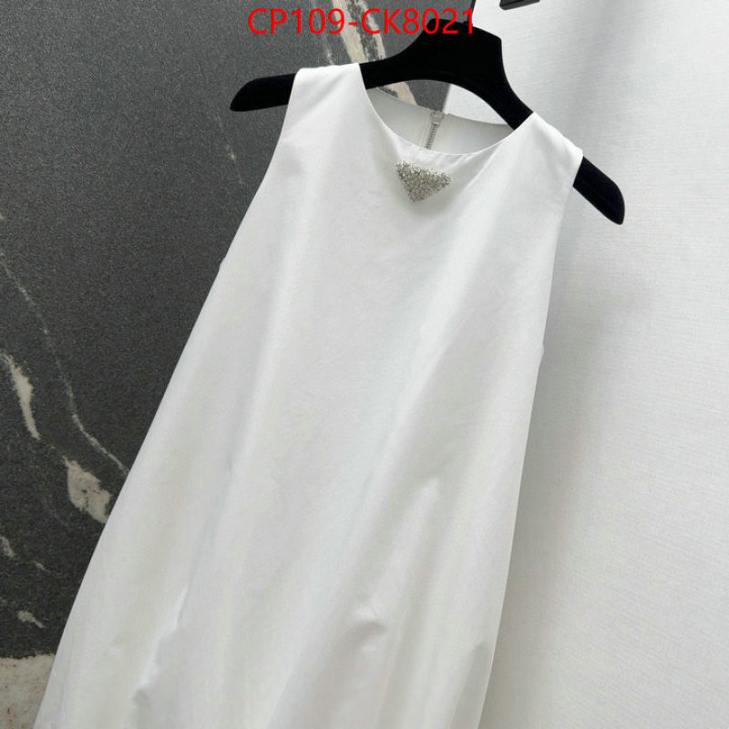Clothing-Prada top fake designer ID: CK8021 $: 109USD