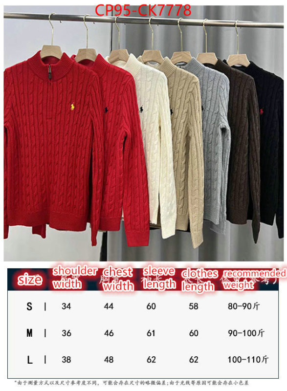 Clothing-Ralph Lauren shop designer ID: CK7778 $: 95USD