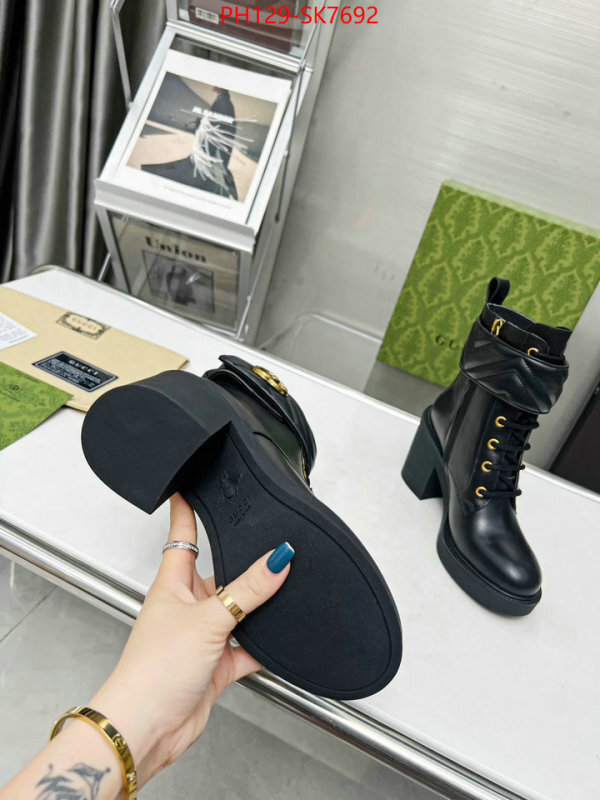 Women Shoes-Gucci where to buy replicas ID: SK7692 $: 129USD